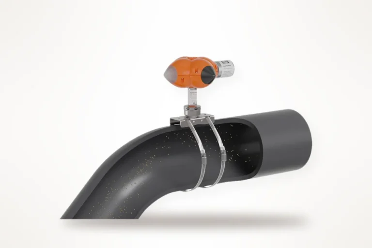 ClampOn BIRD wireless Particle Monitor at an oil and gas facility