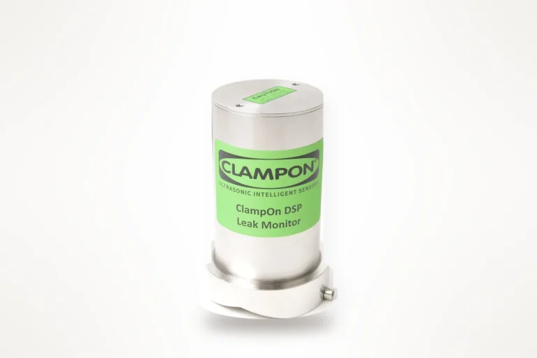 ClampOn DSP Leak Monitor at an oil and gas facility