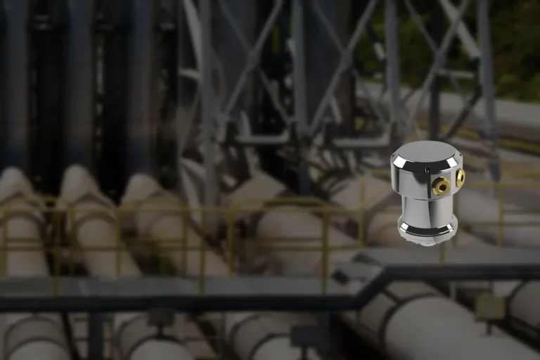 ClampOn DSP Particle Monitor sand monitor at an oil and gas facility