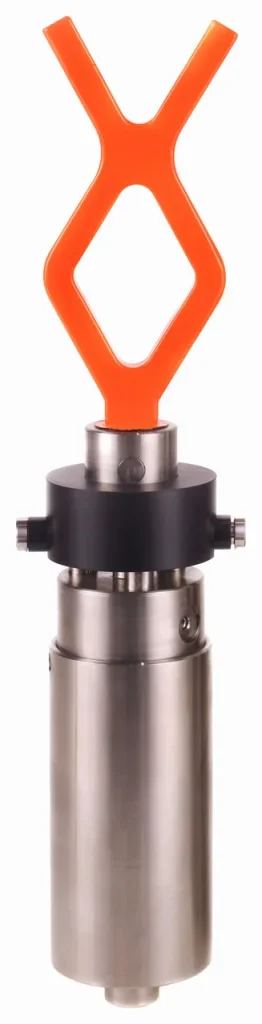 ClampOn subsea sand monitor sensor with ROV handle
