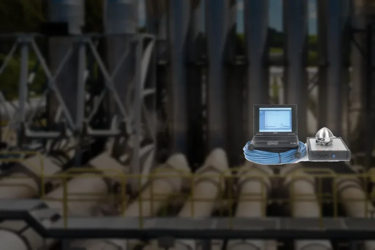 ClampOn DSP Well Collision Detector at an oil and gas facility