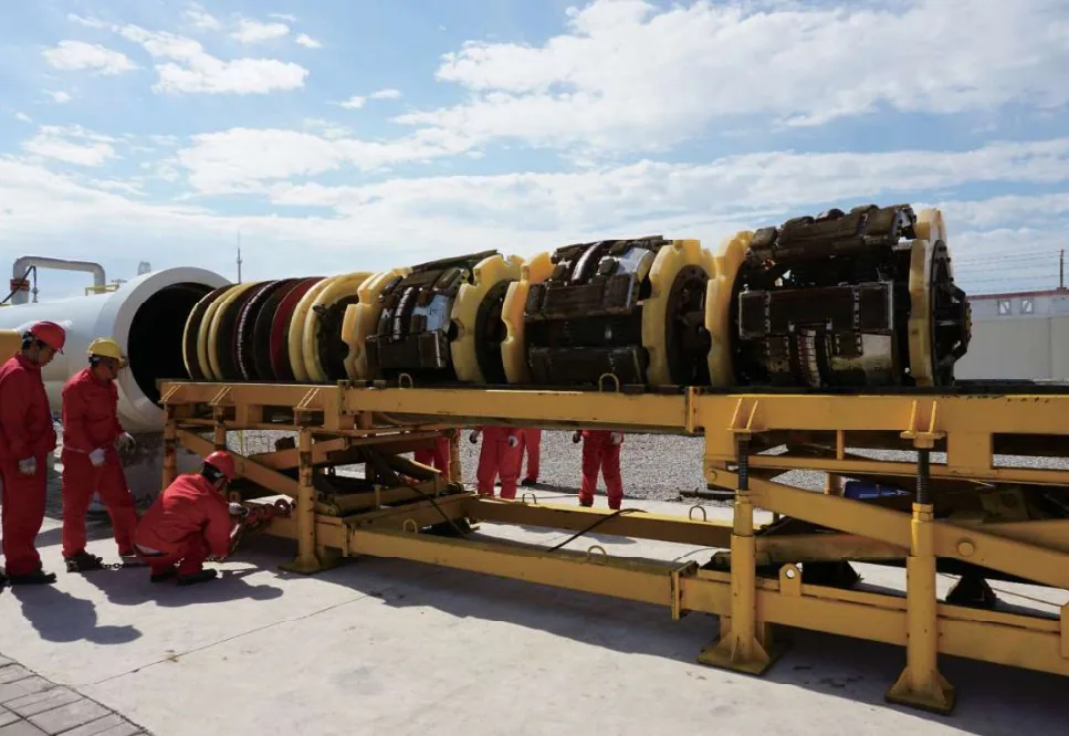 IP Pipeline Technology 48 inch gas trunkline ILI tool ready for launch