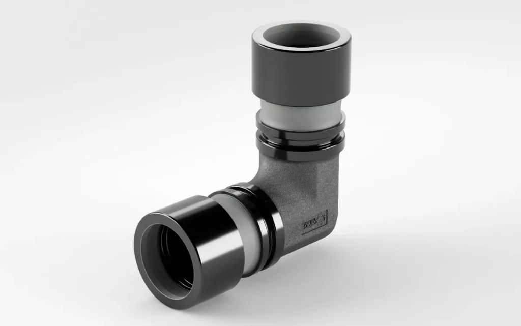 LOKRING 90 degree elbow coldweld pipe fitting